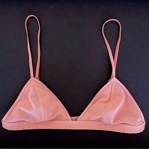 OUT FROM UNDER X URBAN OUTFITTERS Pink Mesh Triangle Bralette Intimates: